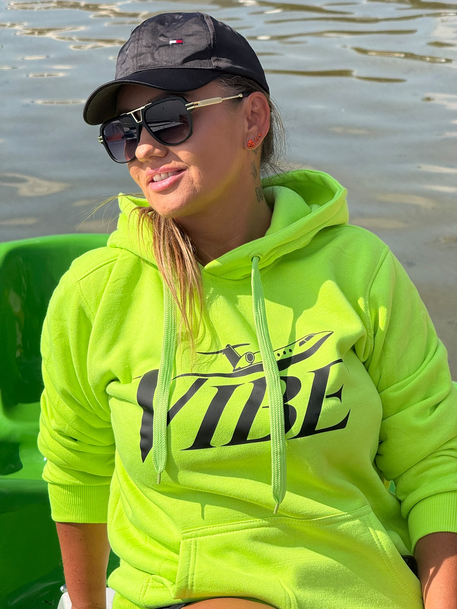 Bluza Vibe neonowa limonka Damska